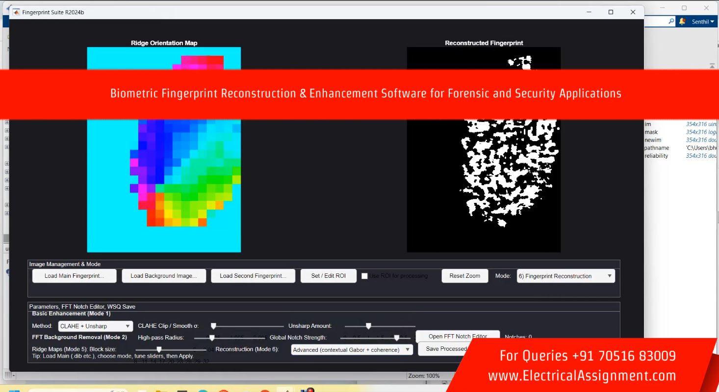 RidgePro Studio – AI-Based Forensic Fingerprint Enhancement & Ridge Pattern Analysis screenshot 8